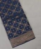 Blue Mysore Crepe Silk Saree T4542711
