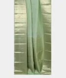 Green Handwoven Kanjivaram Silk Saree T4556872