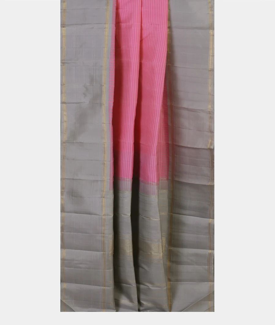 Pink Handwoven Kanjivaram Silk Saree T4546272