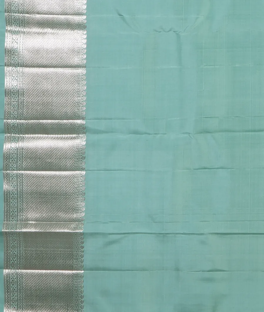 Blue Handwoven Kanjivaram Silk Saree T4524733