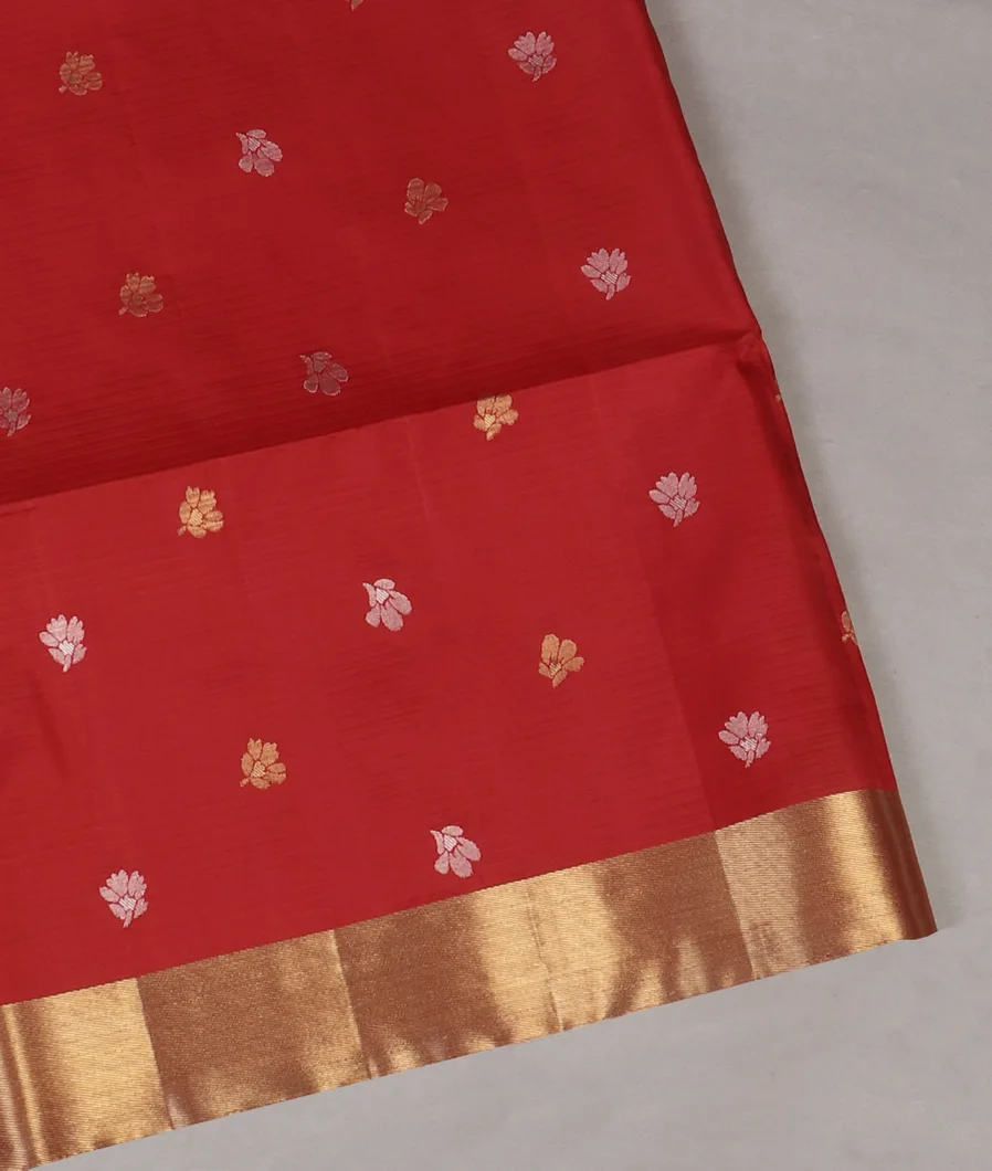 Red Soft Silk Saree T404724-image