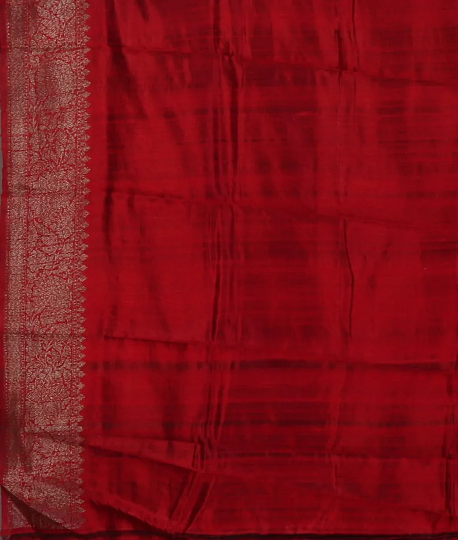 Black Banaras Tussar Saree T4564823