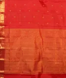 Red Handwoven Kanjivaram Silk Saree T3976964