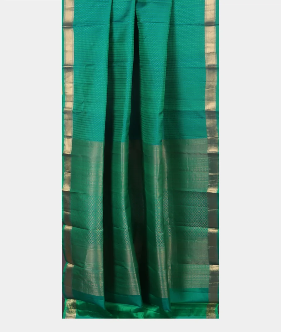 Green Soft Silk Saree T4498042