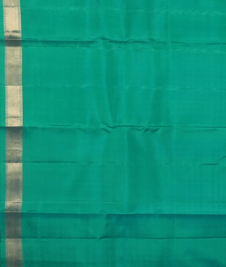 Green Soft Silk Saree T4498043