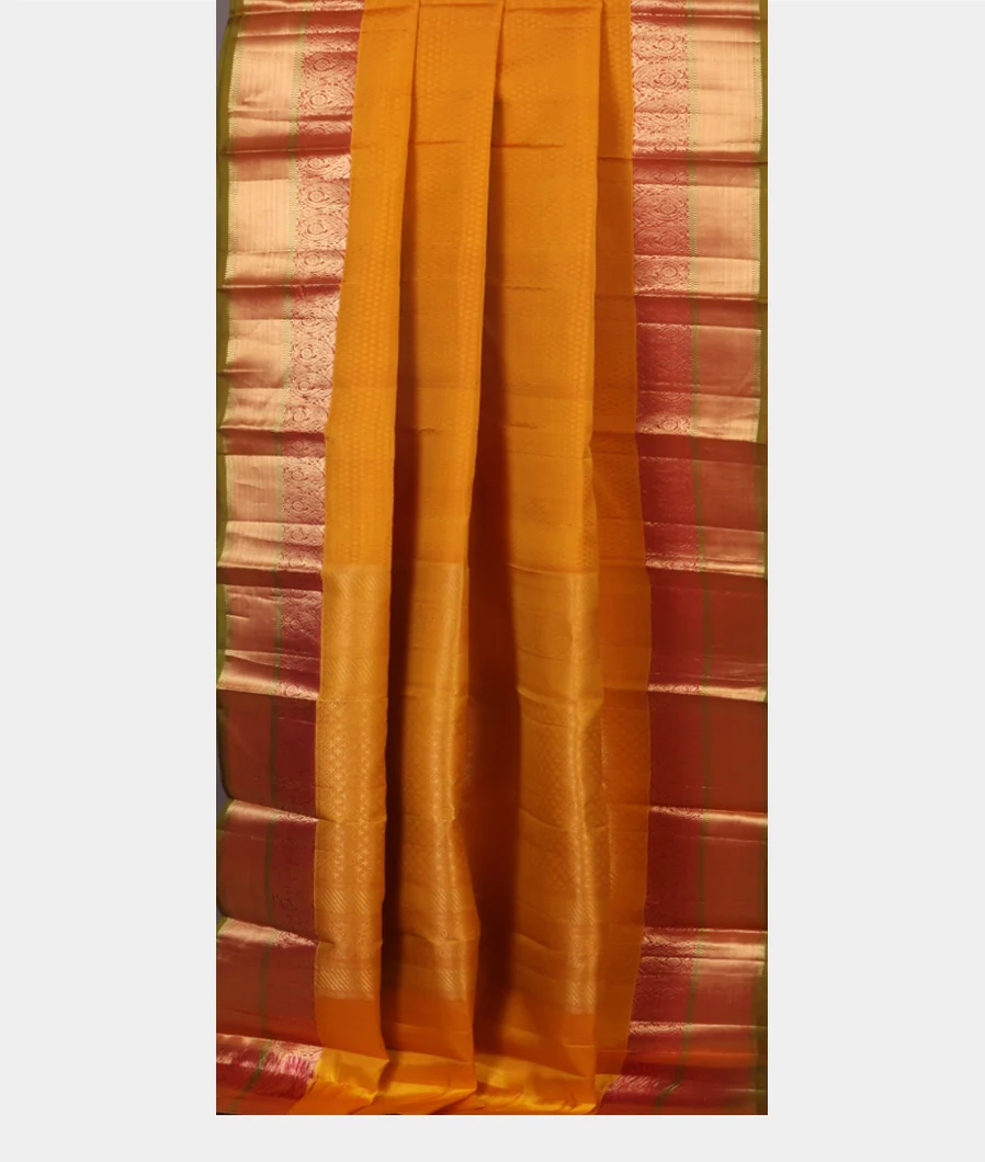 Yellow Soft Silk Saree T4381952