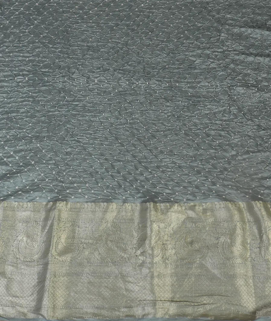 Purple Bandhani Chaniya Silk Saree T4525303
