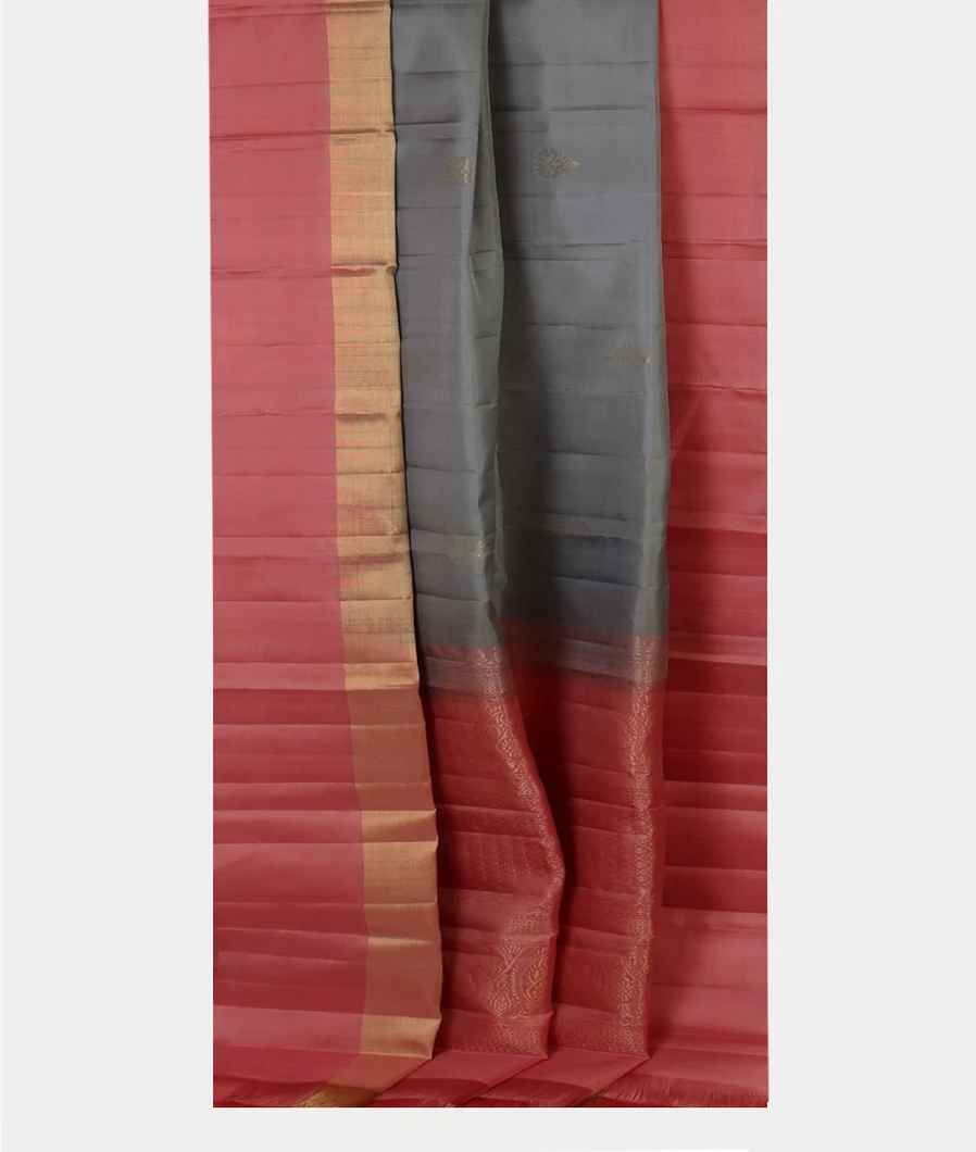 Grey Soft Silk Saree T4562572