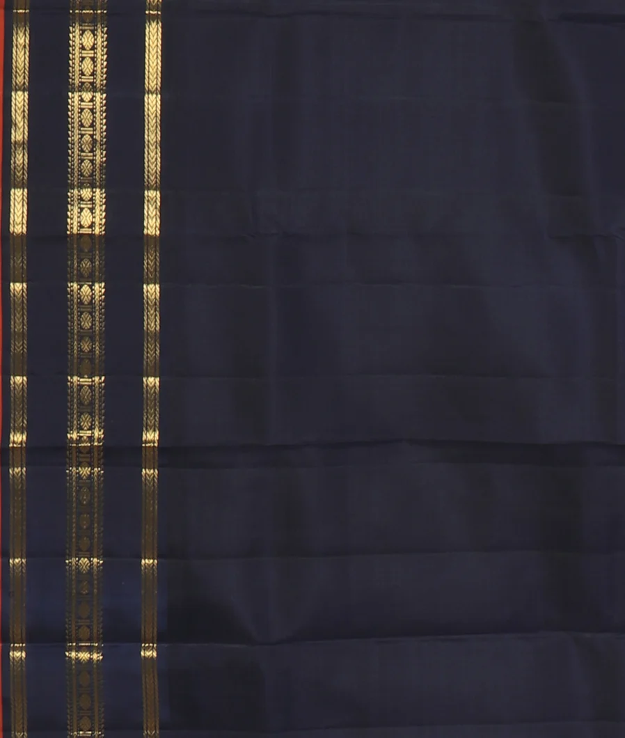 Pinkish Lavender Handwoven Kanjivaram Silk Saree T4482013