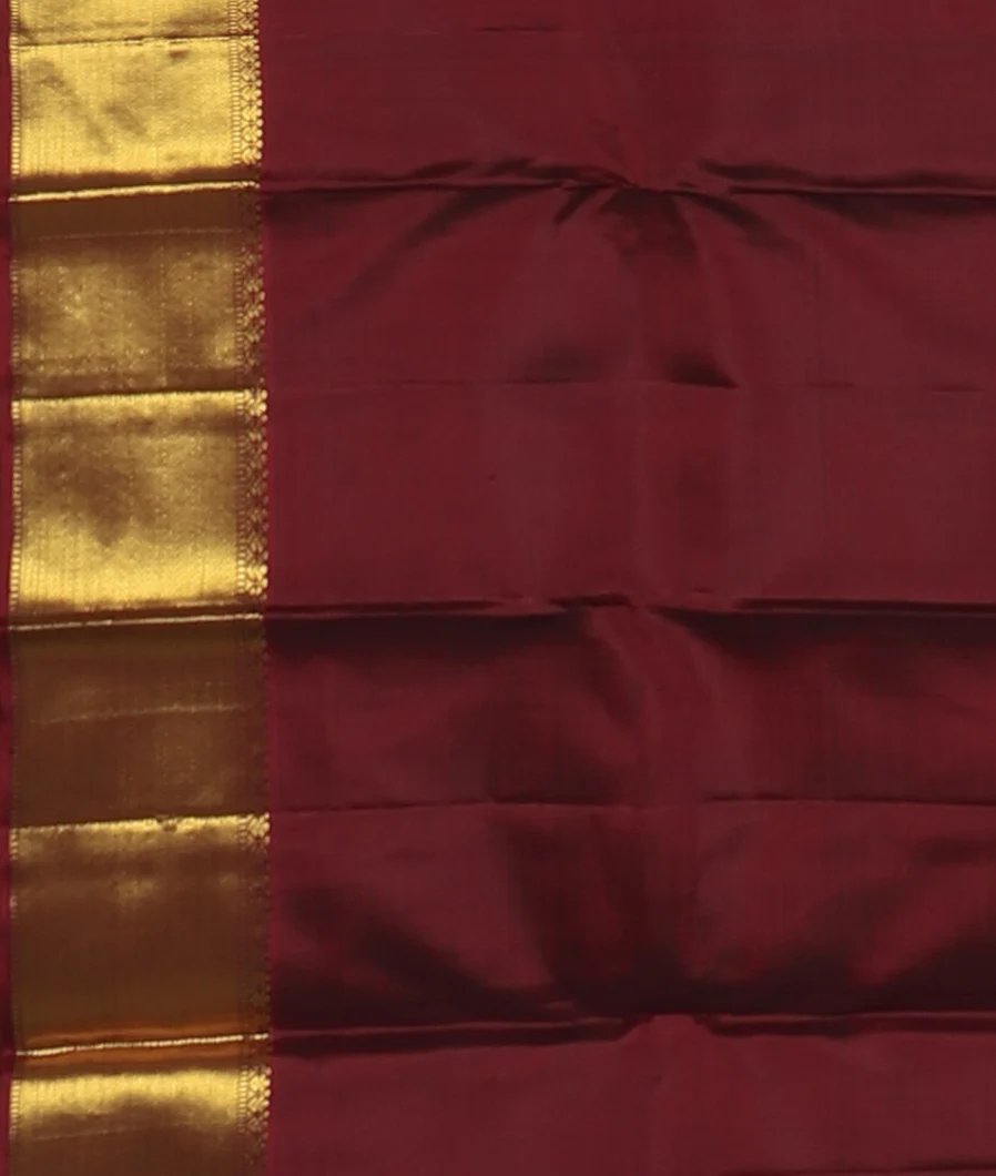 Green Handwoven Kanjivaram Silk Saree T4485183