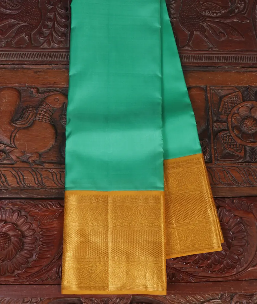 Green Handwoven Kanjivaram Silk Saree T448492-image