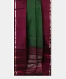 Green Handwoven Kanjivaram Silk Saree T4375982