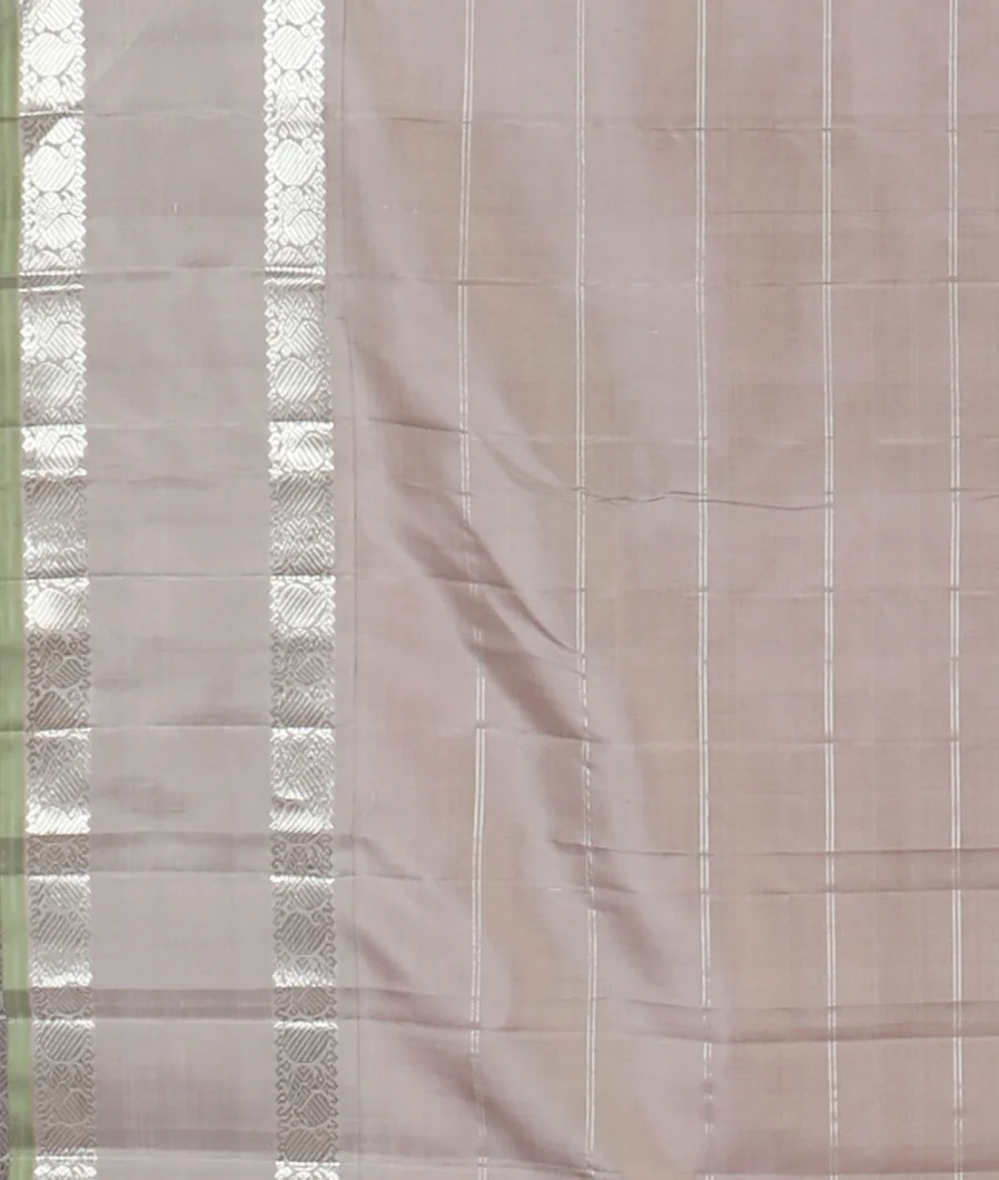 Peach Handwoven Kanjivaram Silk Saree T4563533