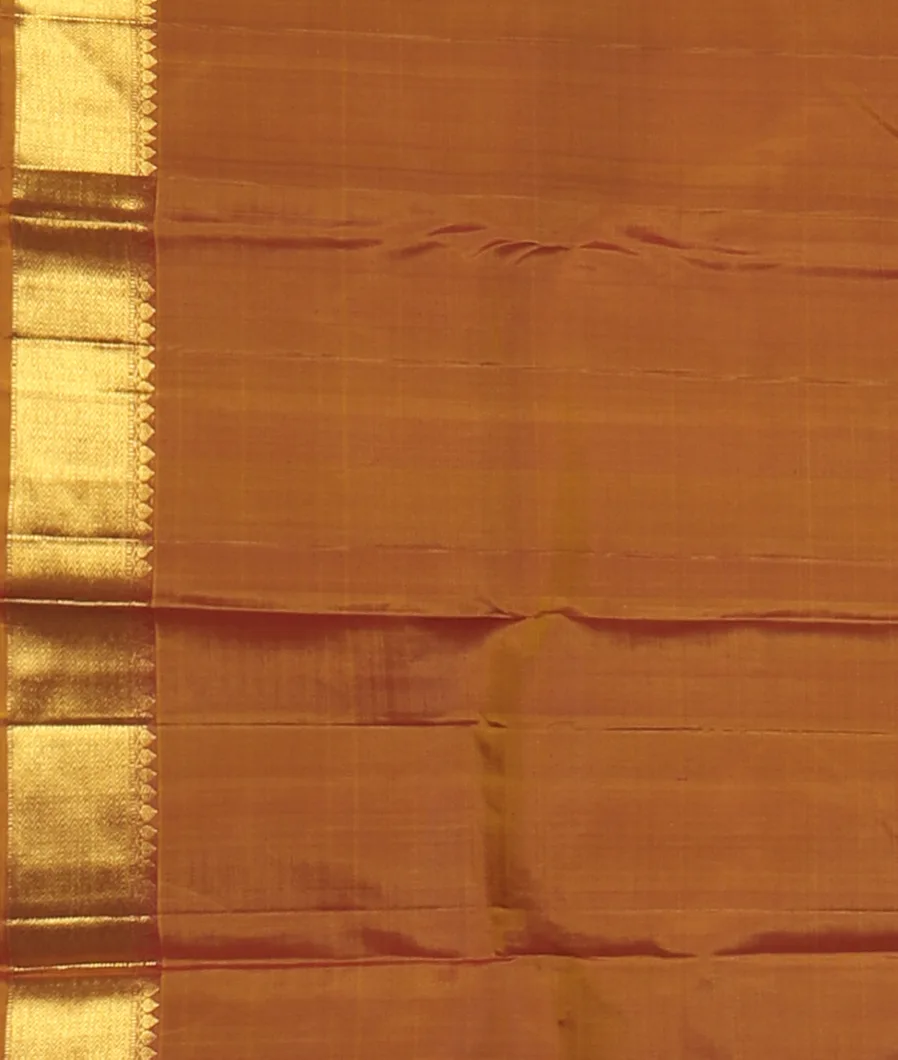 Red Handwoven Kanjivaram Silk Saree T4489553