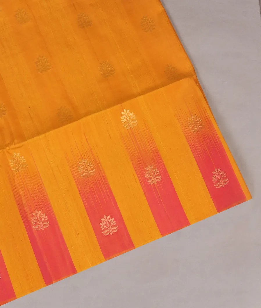 Yellow Soft Silk Saree T442657-image