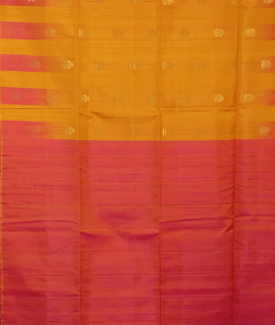 Yellow Soft Silk Saree T4426574