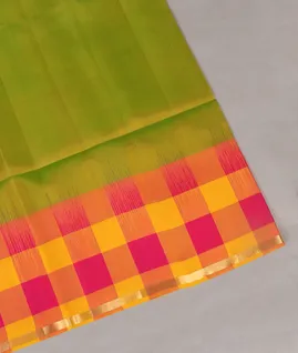 Green Soft Silk Saree T4425711