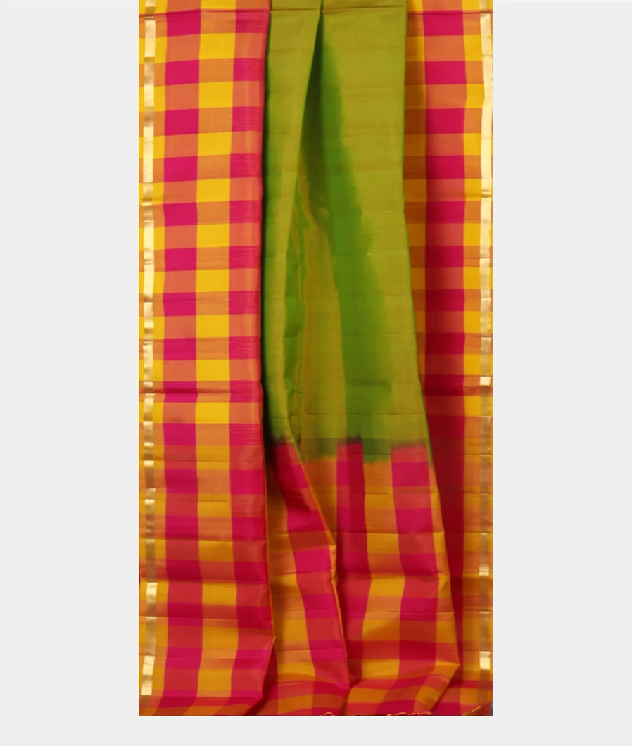 Green Soft Silk Saree T4425712