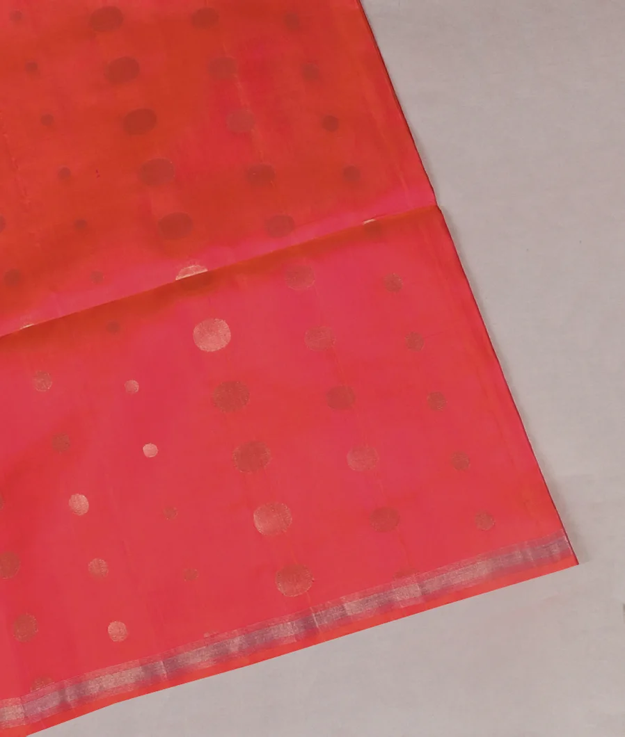 Pinkish Orange Soft Silk Saree T433407-image