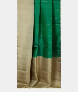 Green Soft Silk Saree T4333282