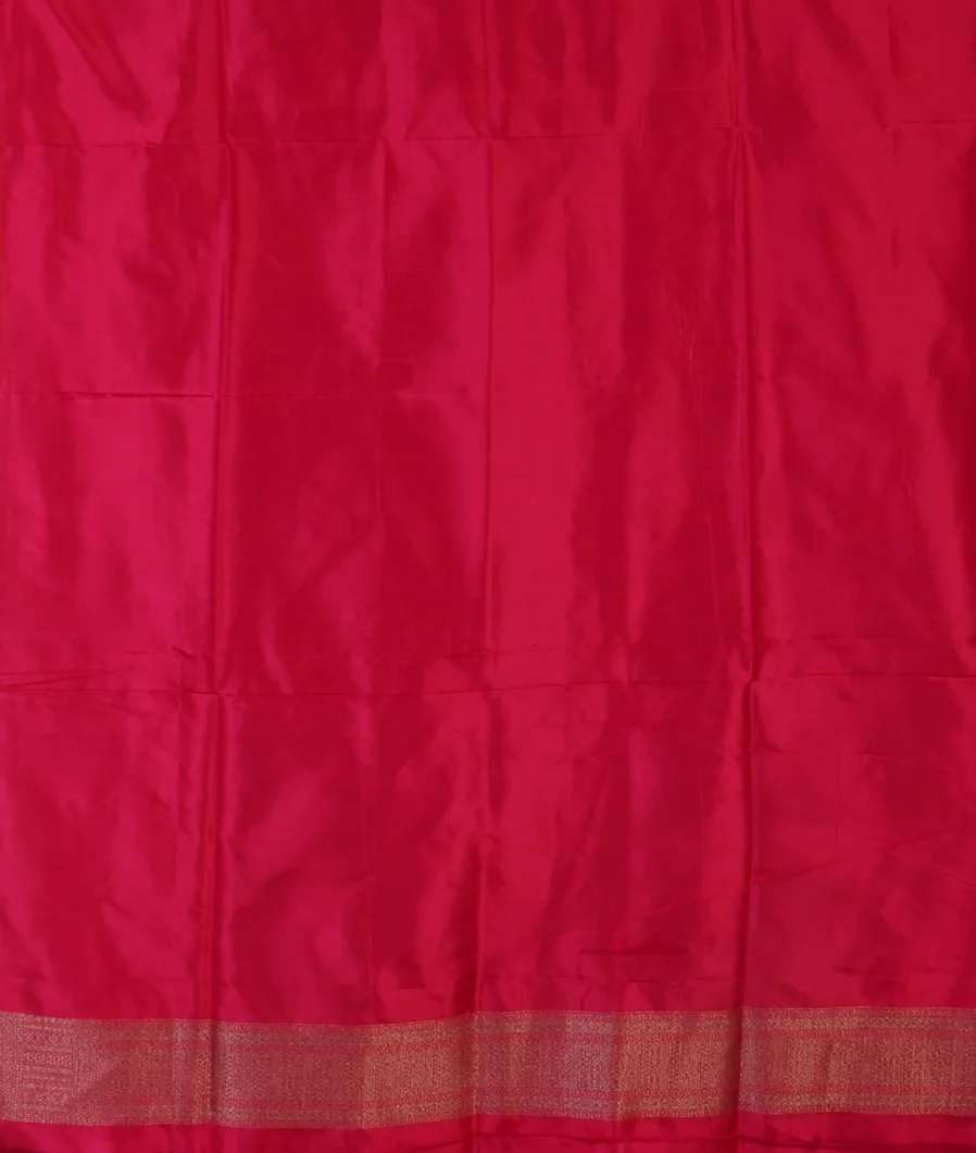 pink Banaras Silk Saree T4576063