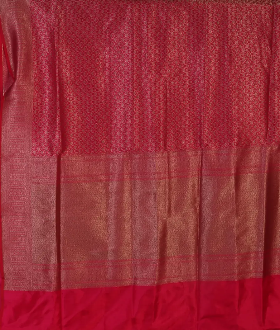 pink Banaras Silk Saree T4576064