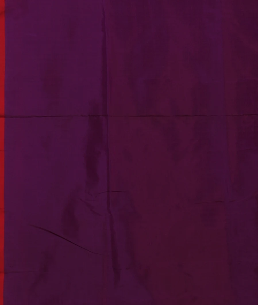 Purple Banaras Silk Saree T4557343