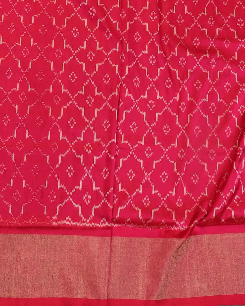 Blue Ikat Silk Saree T3593613