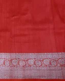 Red Banaras Kathan Silk Saree T4547623