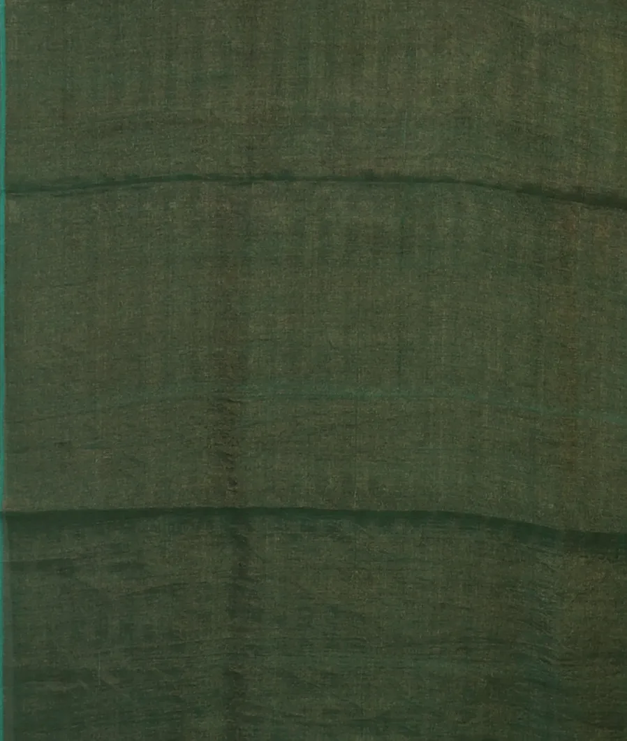 Green Tissue Tussar Printed Saree T4284413