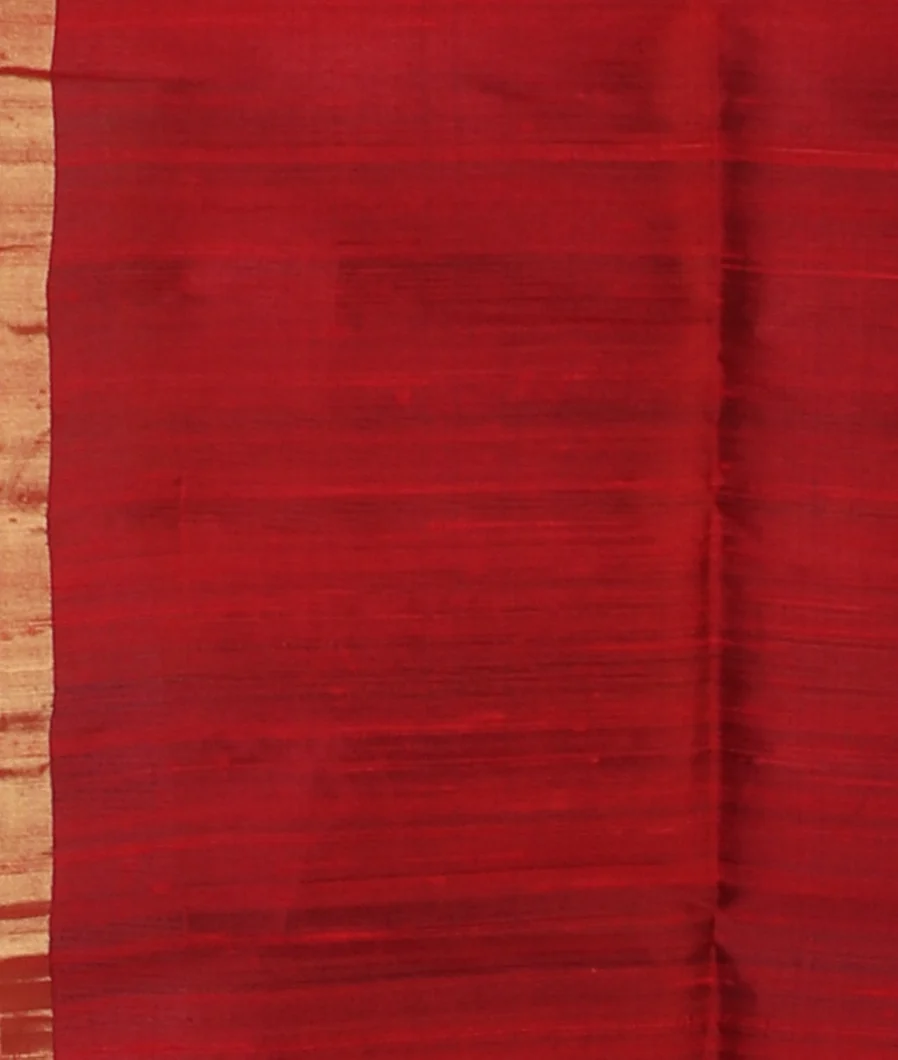 Green Woven Raw Silk Saree T4594223