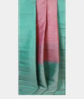 Pink Handwoven Kanjivaram Silk Saree T4545942