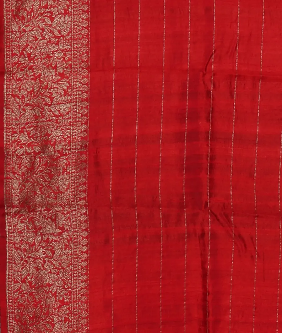 Black Banaras Tussar Saree T4579523