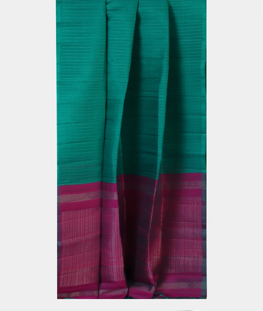 Green Woven Raw Silk Saree T4577592