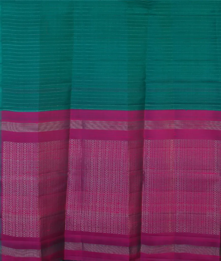 Green Woven Raw Silk Saree T4577594