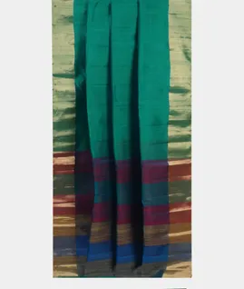 Light Green Woven Raw Silk Saree T4594432