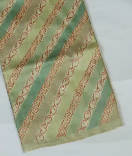 Green Tussar Embroidery Saree T4483751