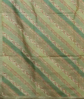 Green Tussar Embroidery Saree T4483754