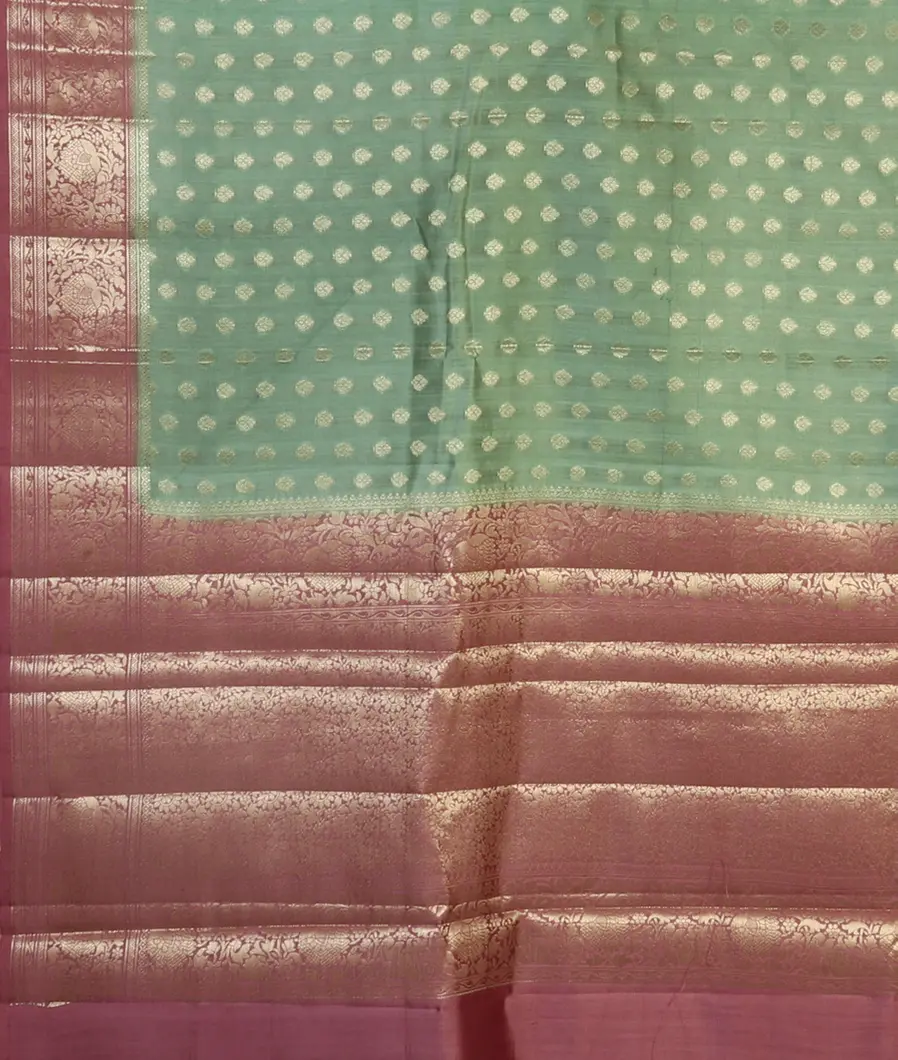 Green Chaniya Silk Saree T4598814