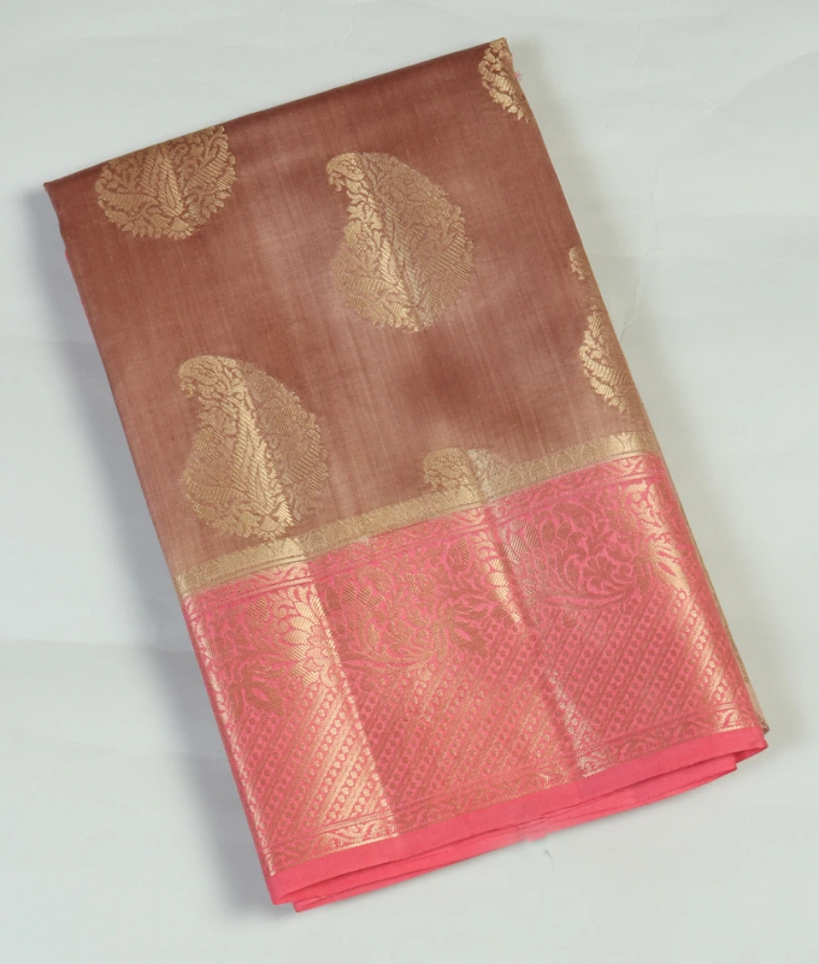 Mauve Pink Chaniya Silk Saree T459940-image