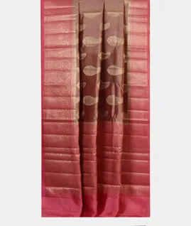 Mauve Pink Chaniya Silk Saree T4599402