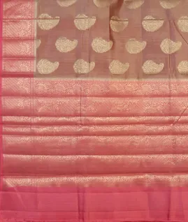 Mauve Pink Chaniya Silk Saree T4599404