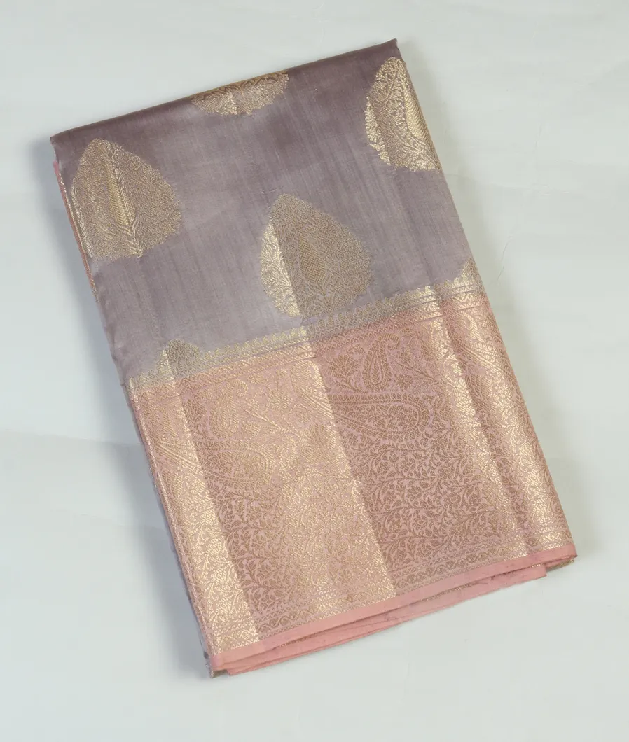 Lavender Chaniya Silk Saree T459919-image