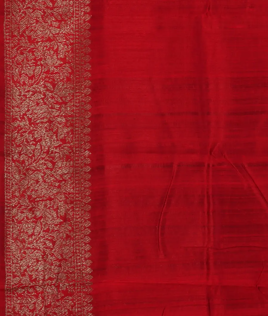 Purple Banaras Tussar Saree T4579193