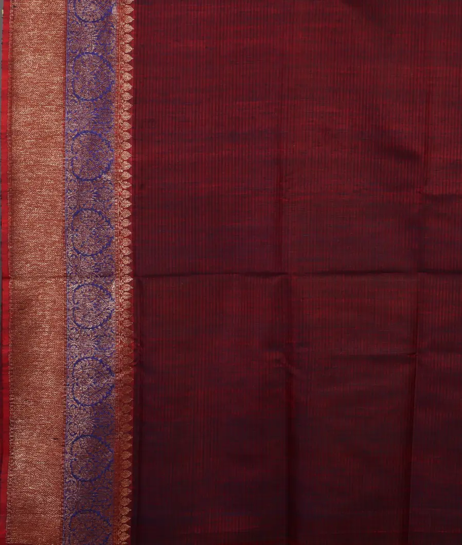 Green Banaras Tussar Saree T4596453