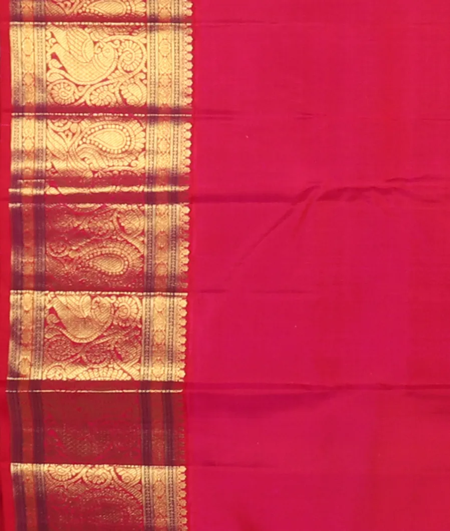 Grey Handwoven Kanjivaram Silk Saree T4482663