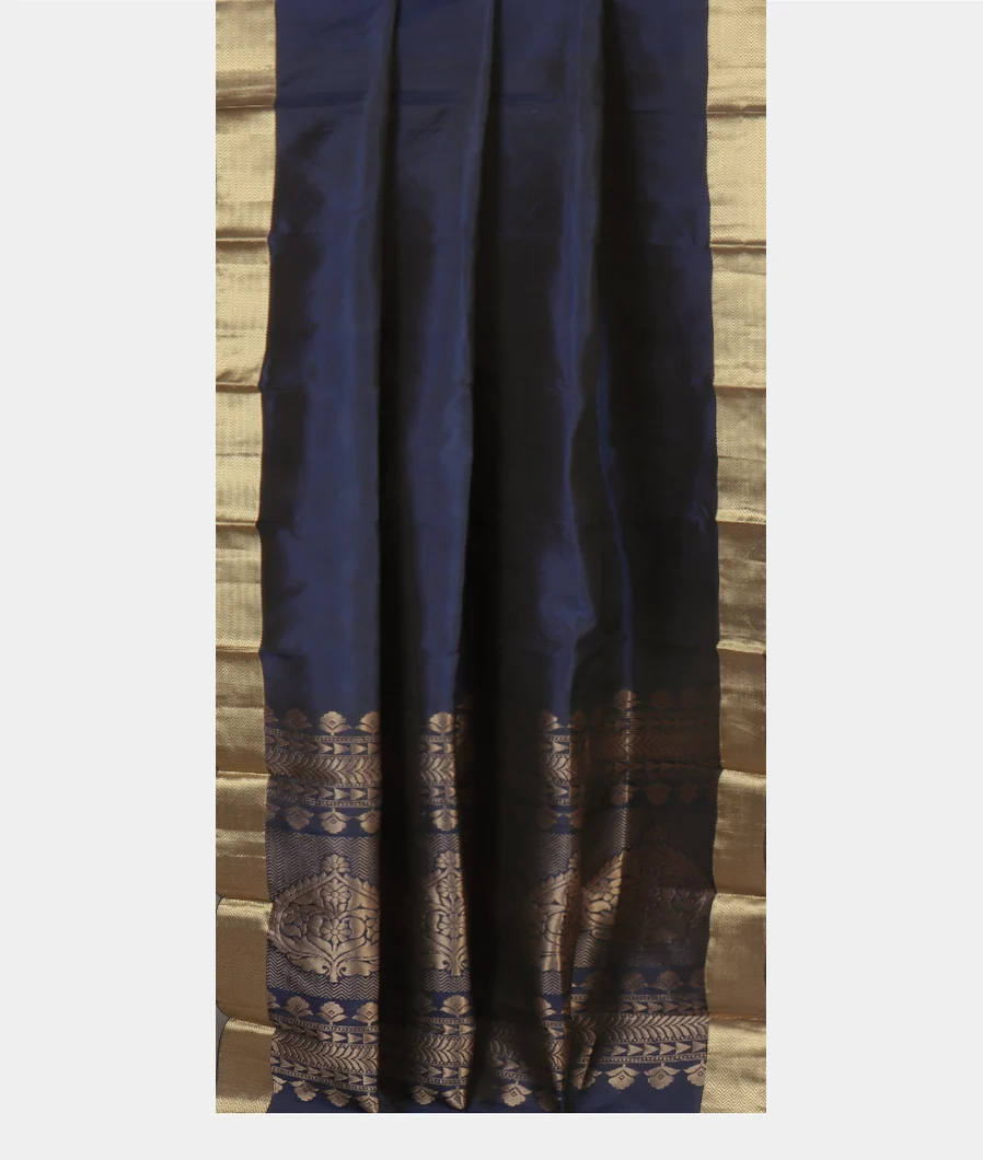 Blue Soft Silk Saree T4354472