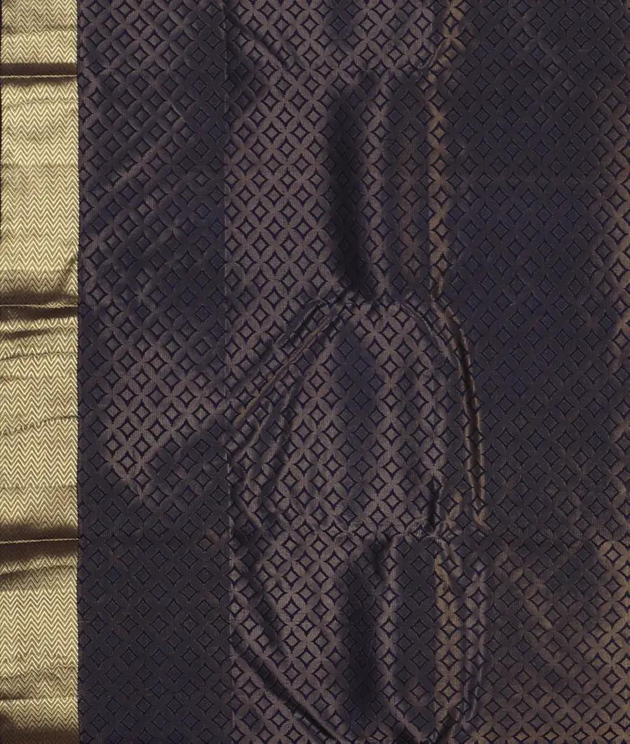 Blue Soft Silk Saree T4354473