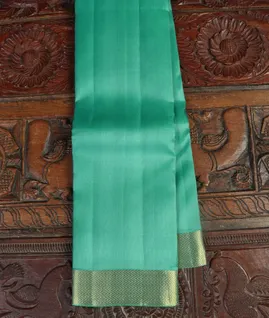 Green Soft Silk Saree T4608511