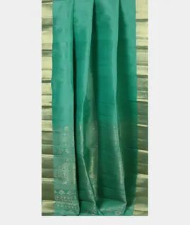 Green Soft Silk Saree T4608512